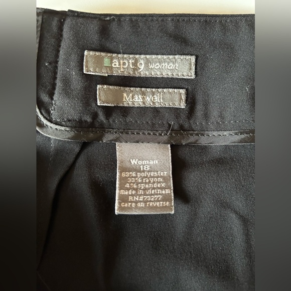 Like New- Apt. 9 Woman Maxwell Trouser (18W) - Picture 3 of 7